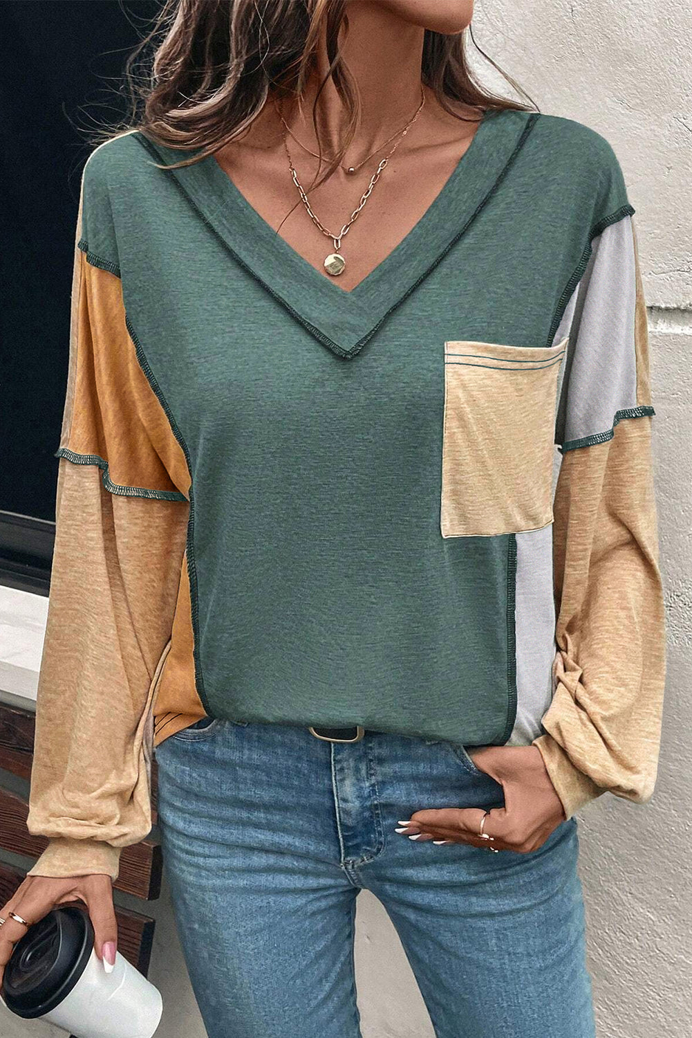 Valentina V-Neck Top