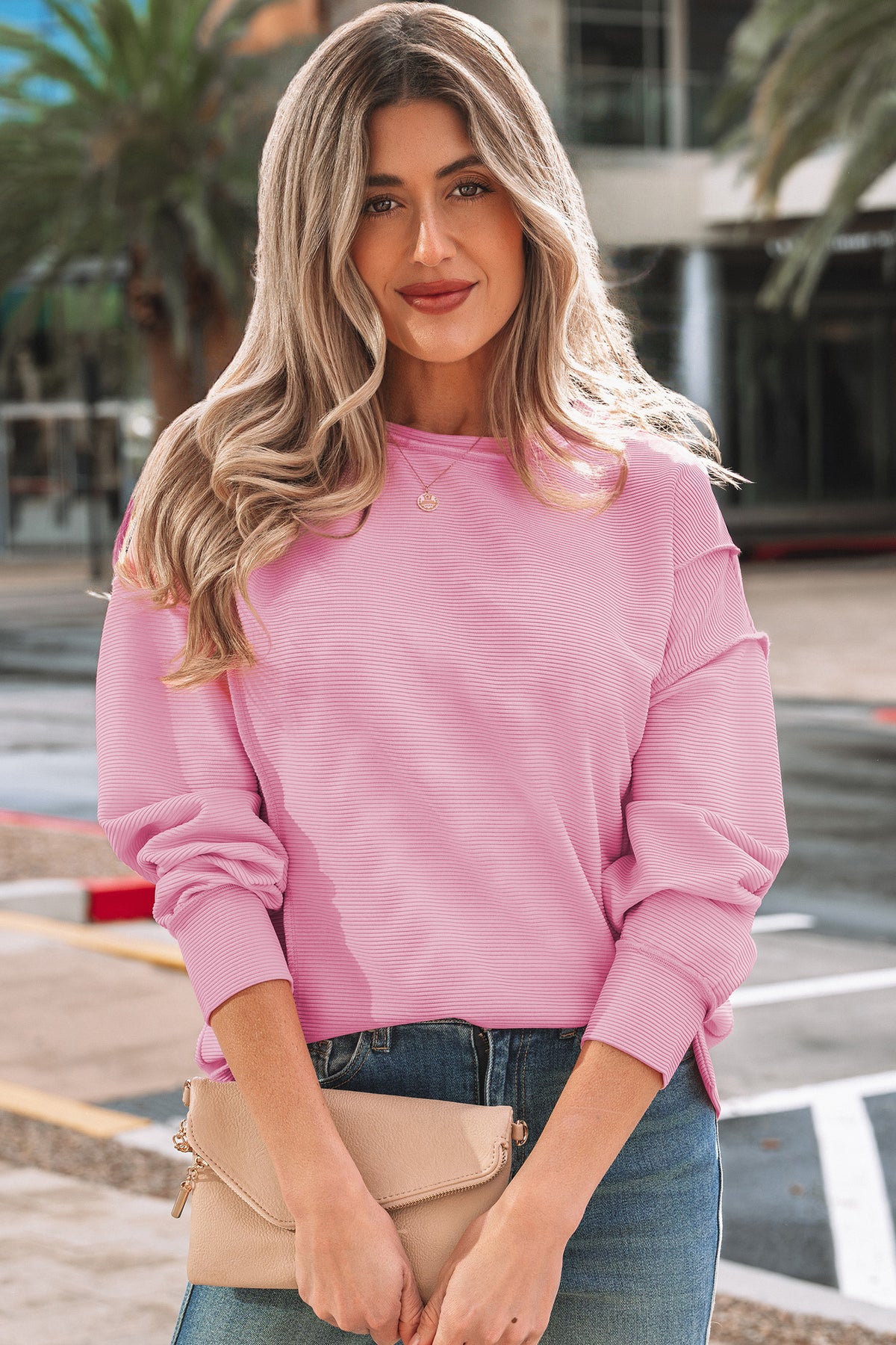 Mira Ribbed Pullover
