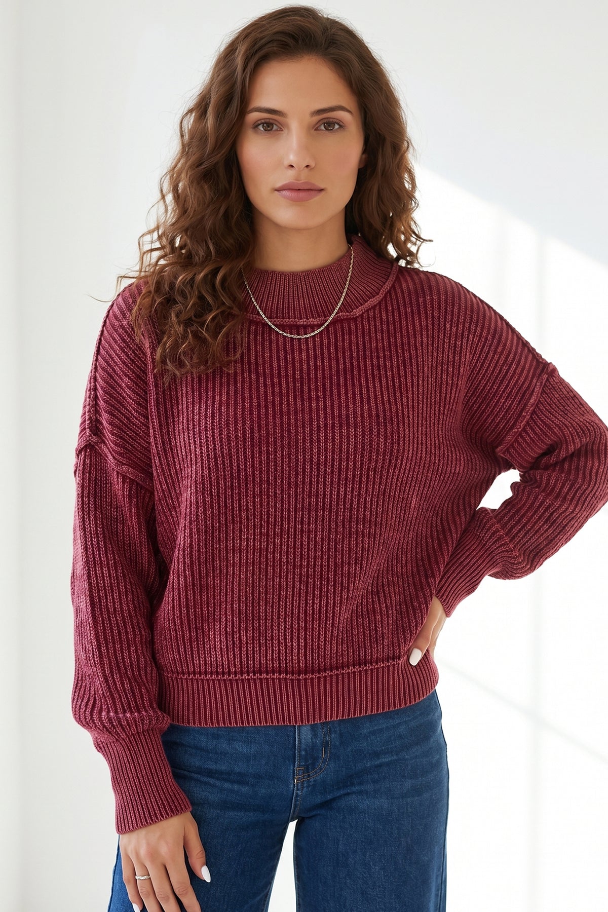 Dahlia Ribbed Sweater