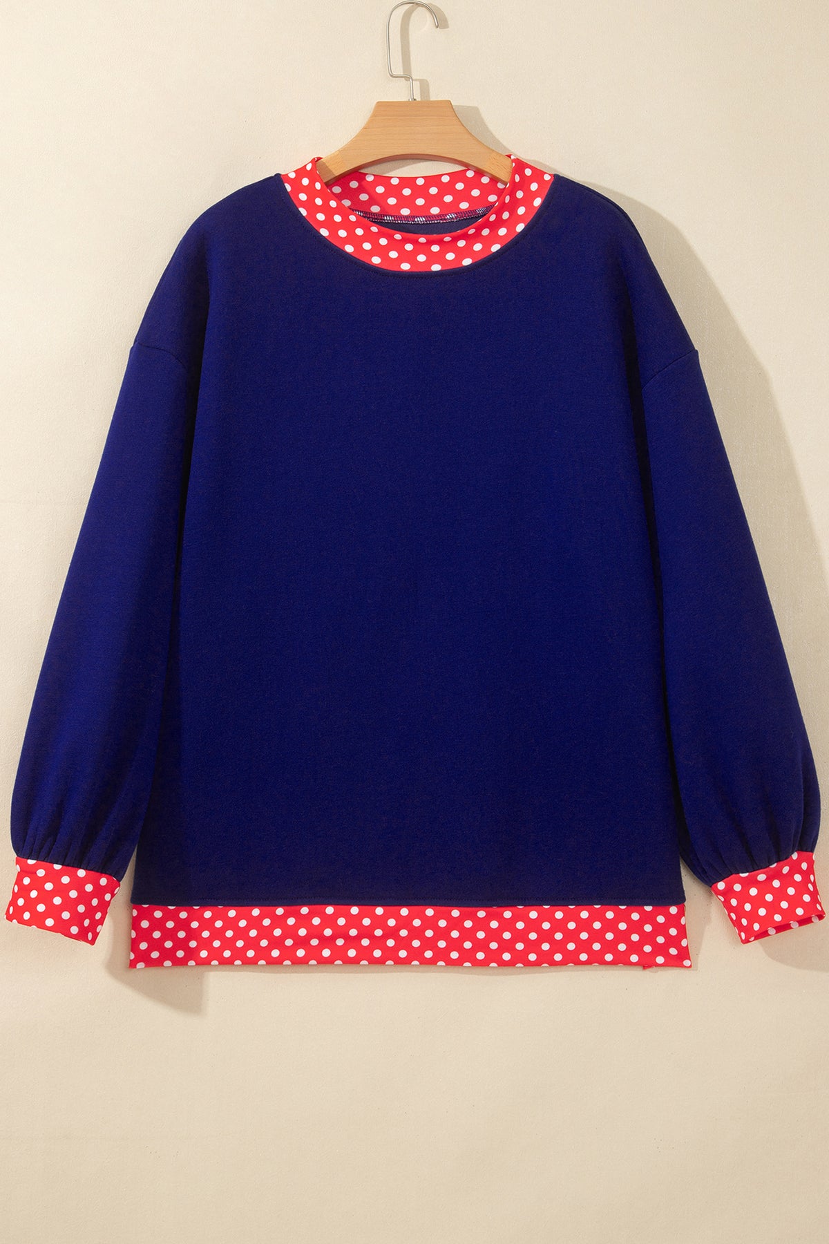 Georgia Polka-Dot Sweatshirt