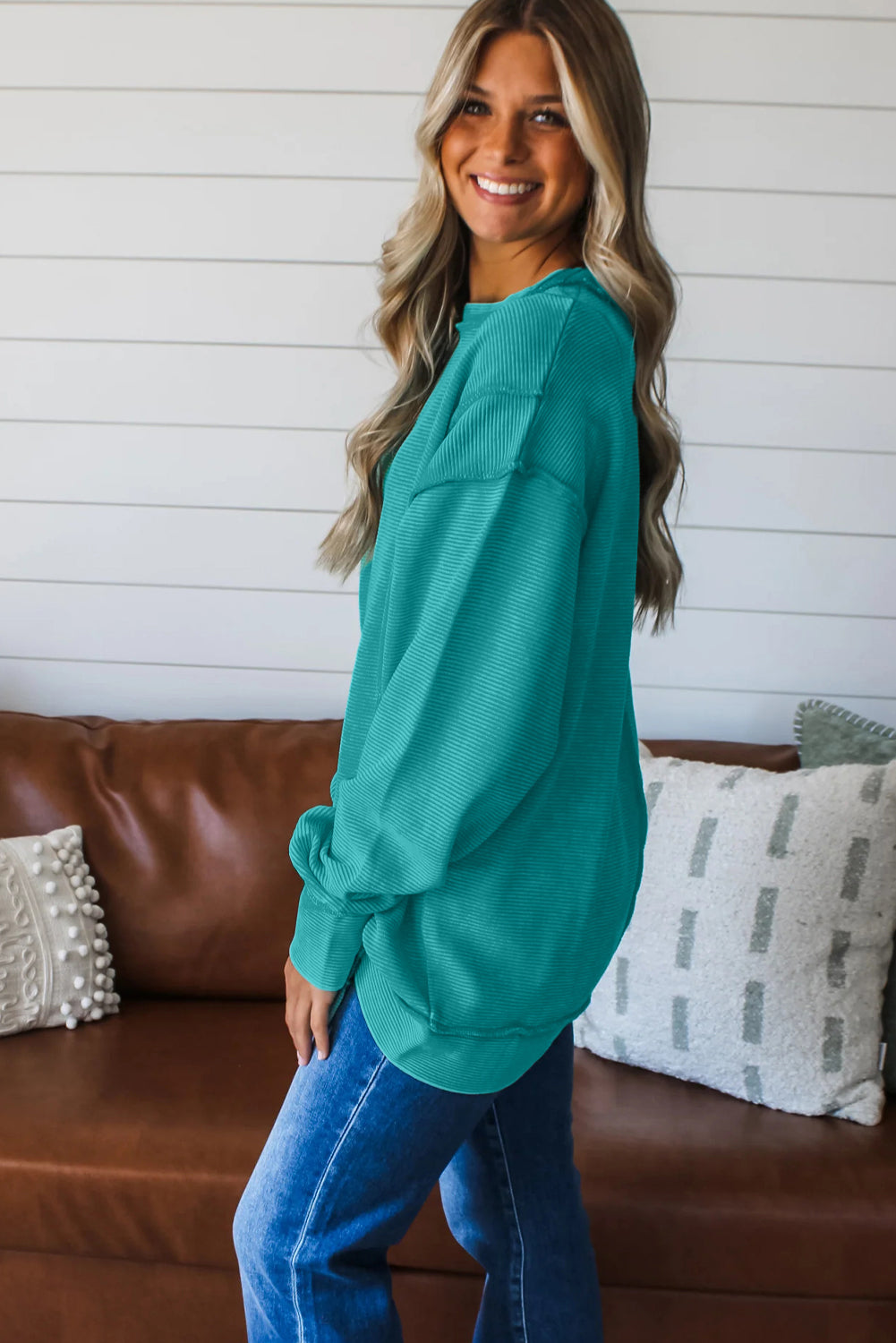 Mira Ribbed Pullover