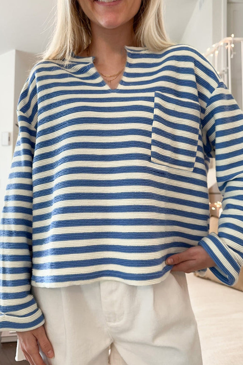 Sloane Striped Top