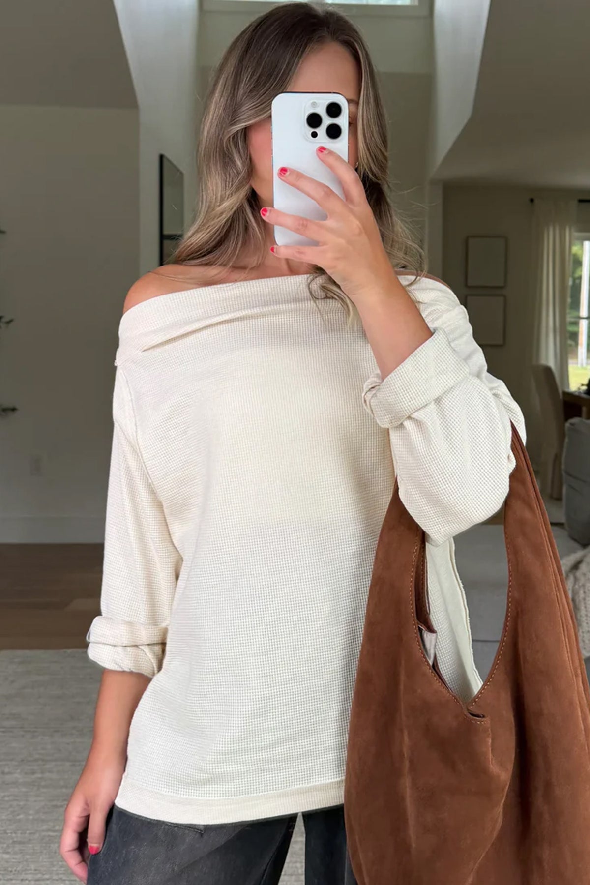 Aria Waffle Top