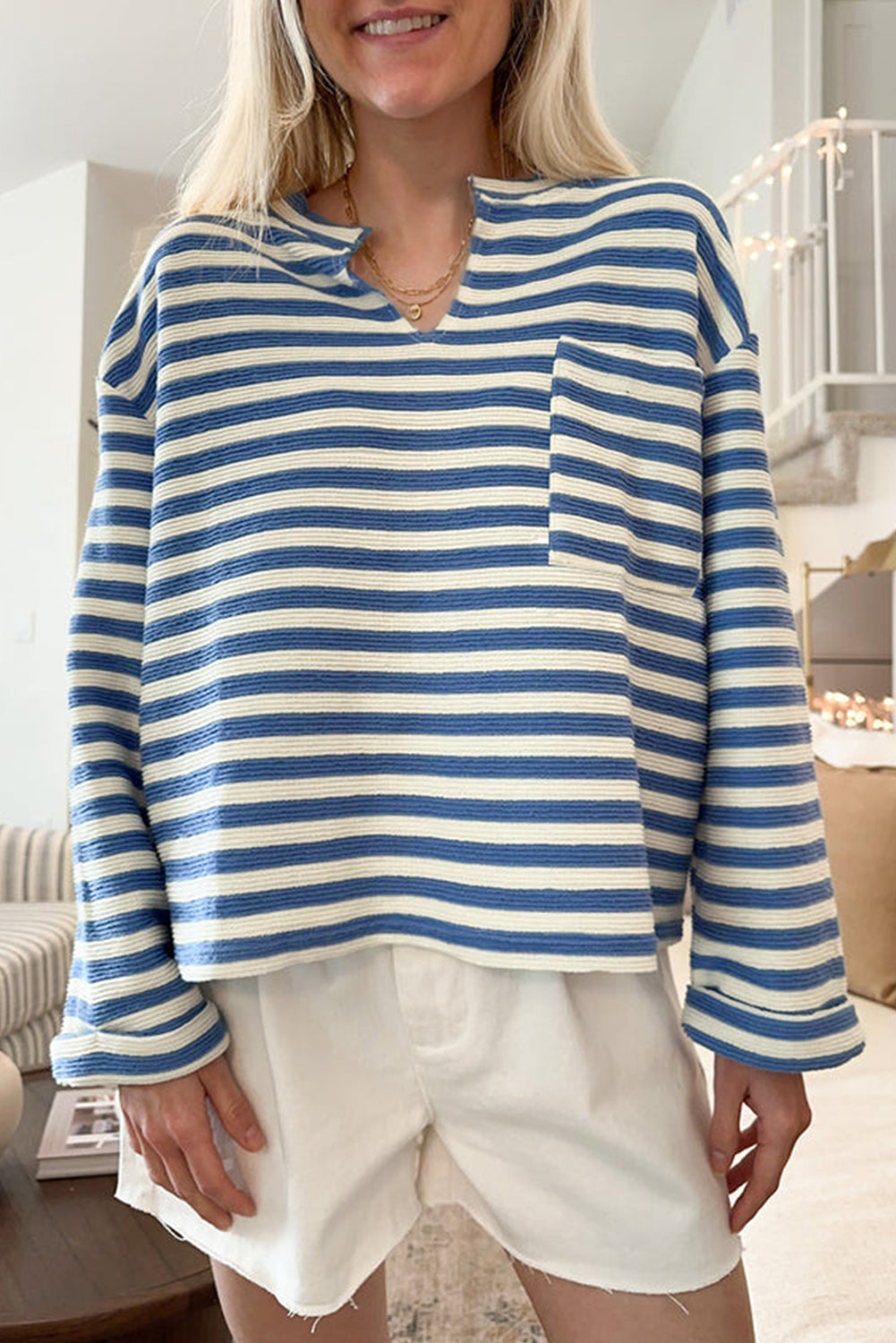 Sloane Striped Top