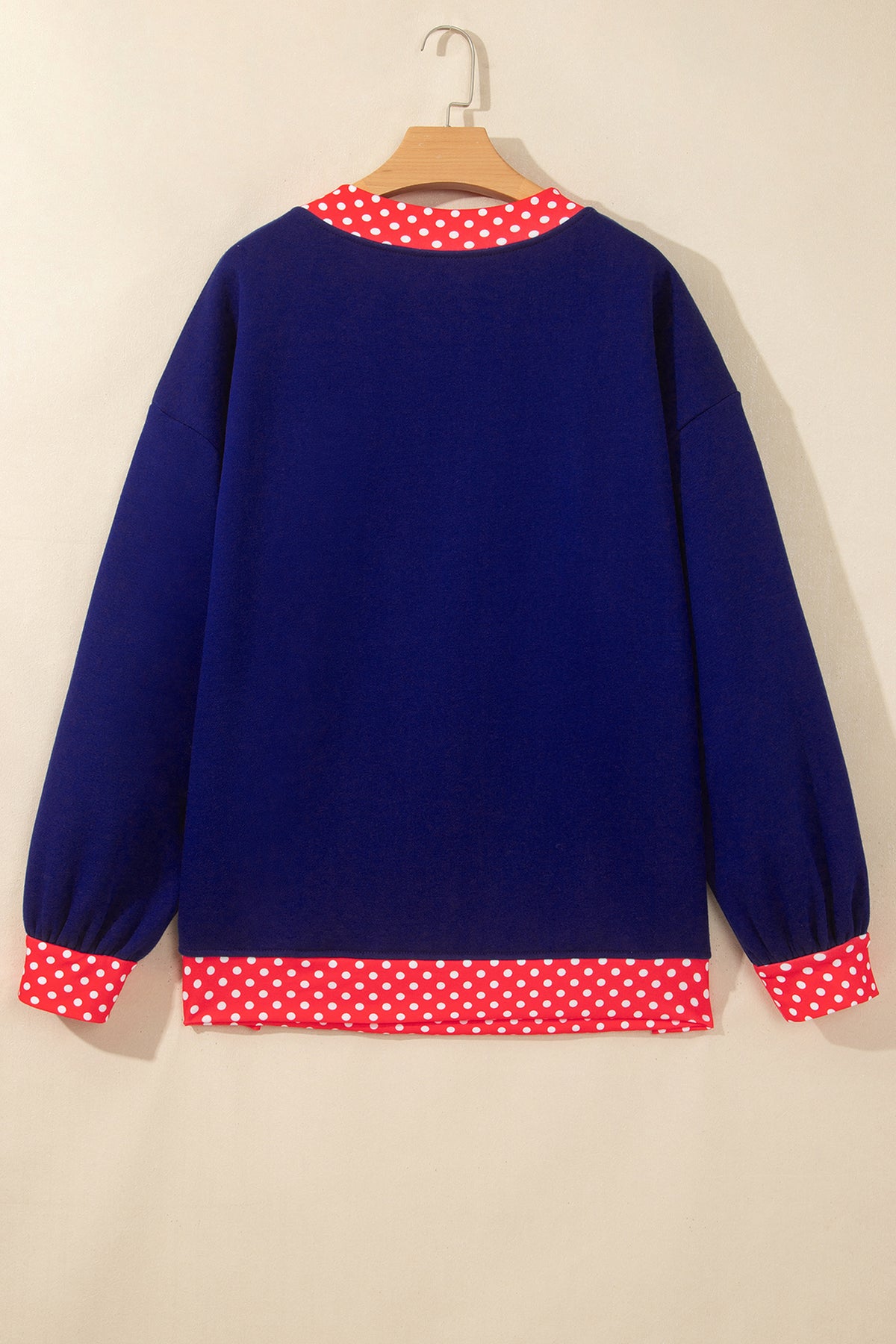 Georgia Polka-Dot Sweatshirt