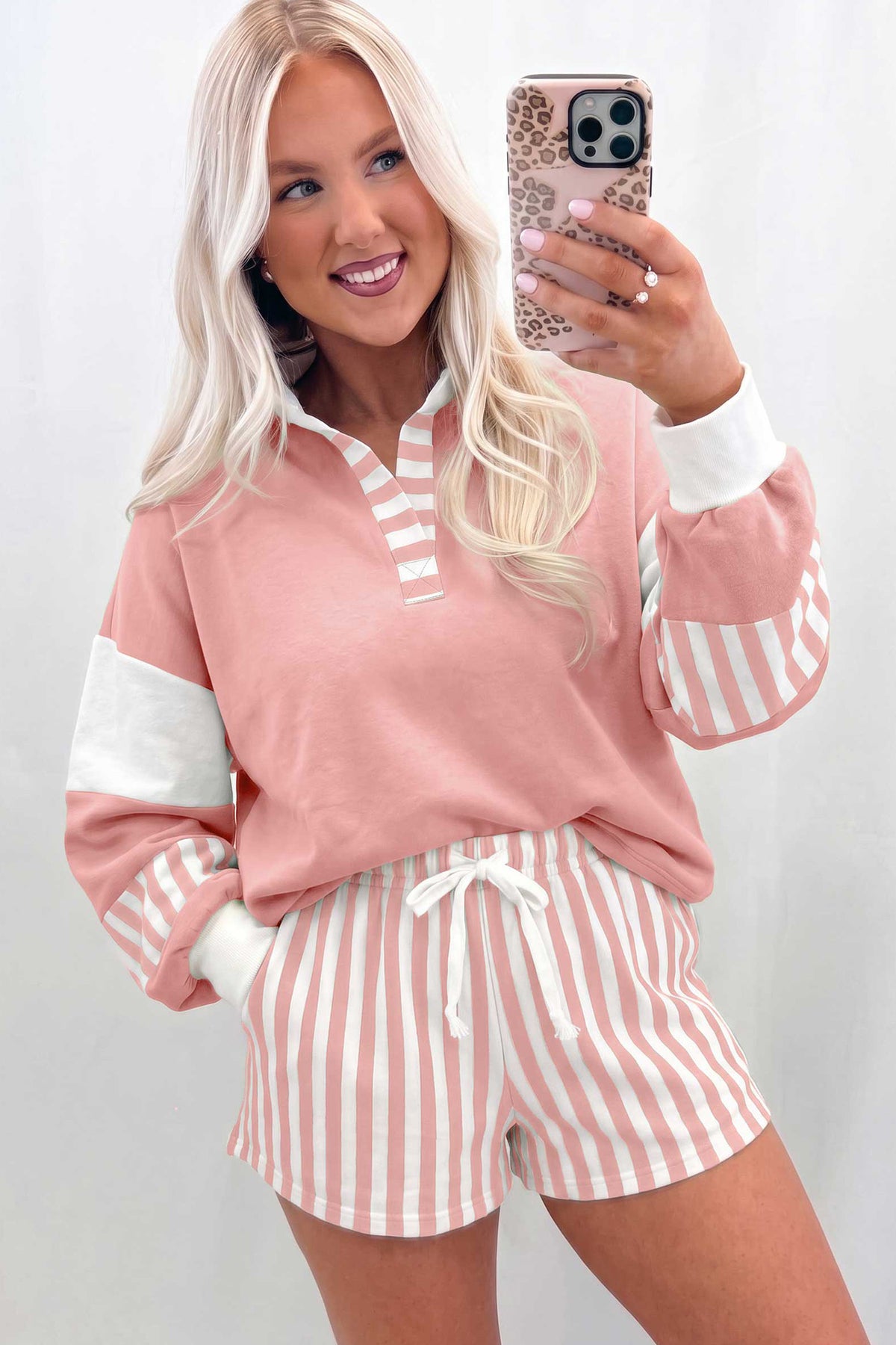 Coronado Striped Shorts Set