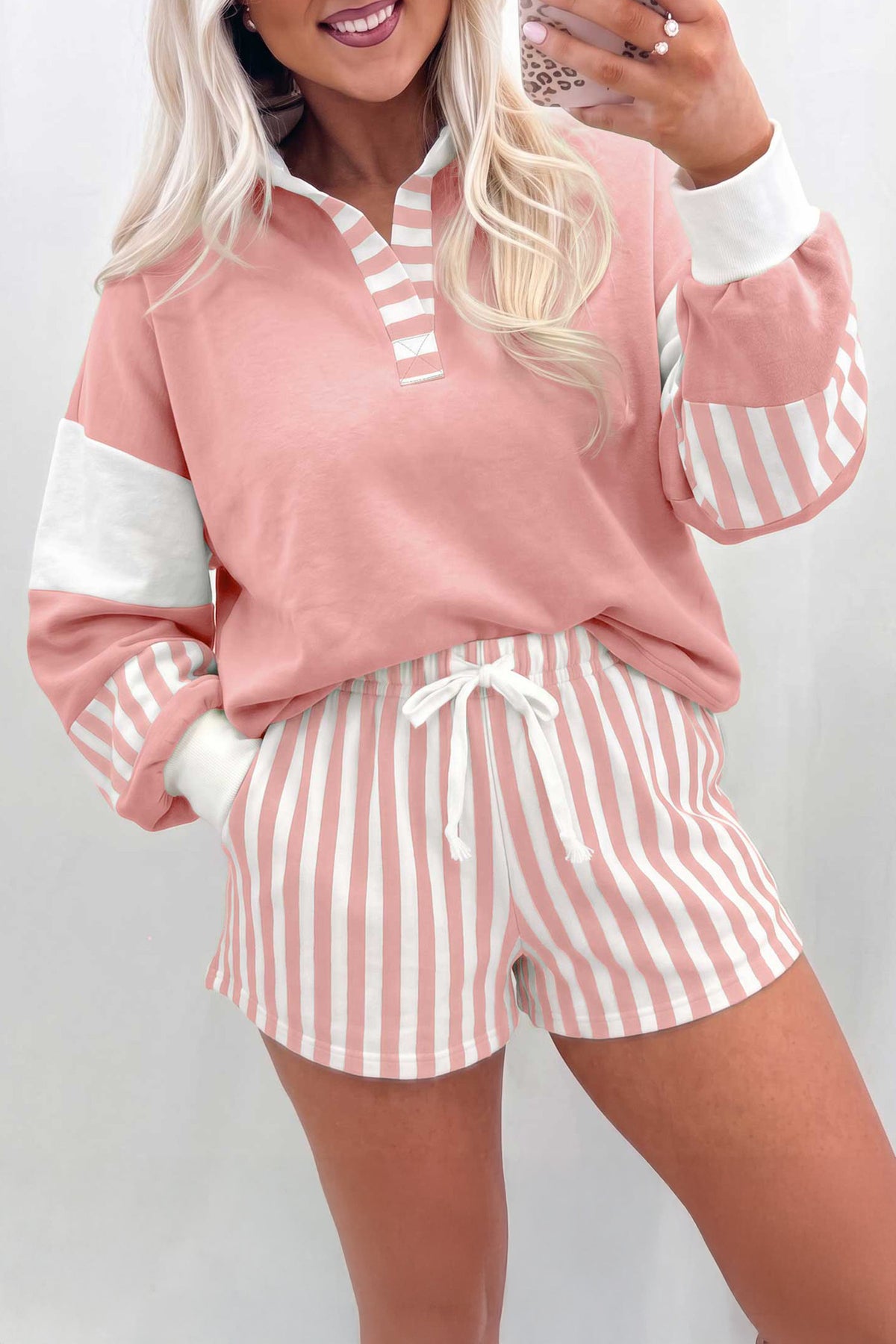 Coronado Striped Shorts Set
