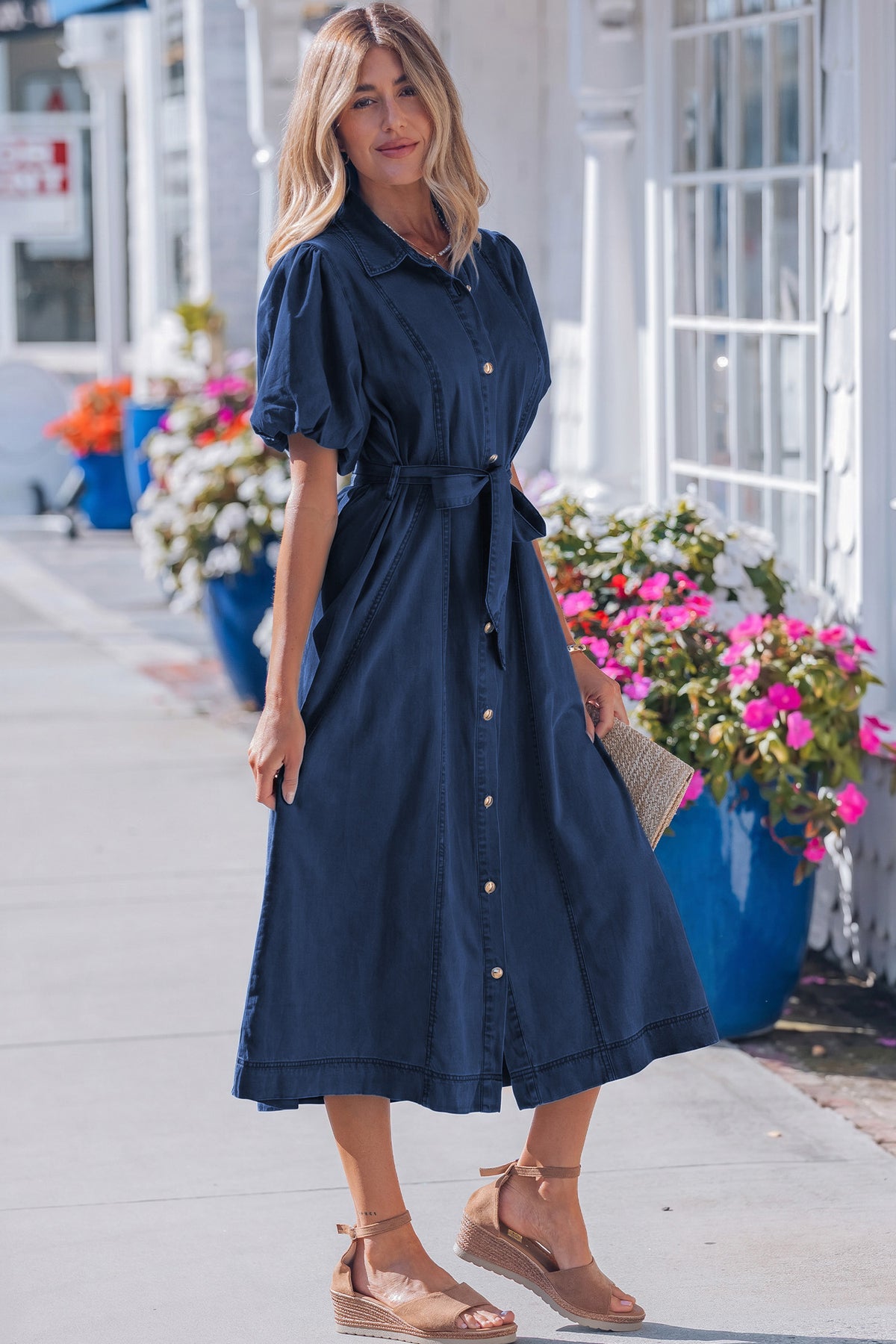 Verona Denim Dress