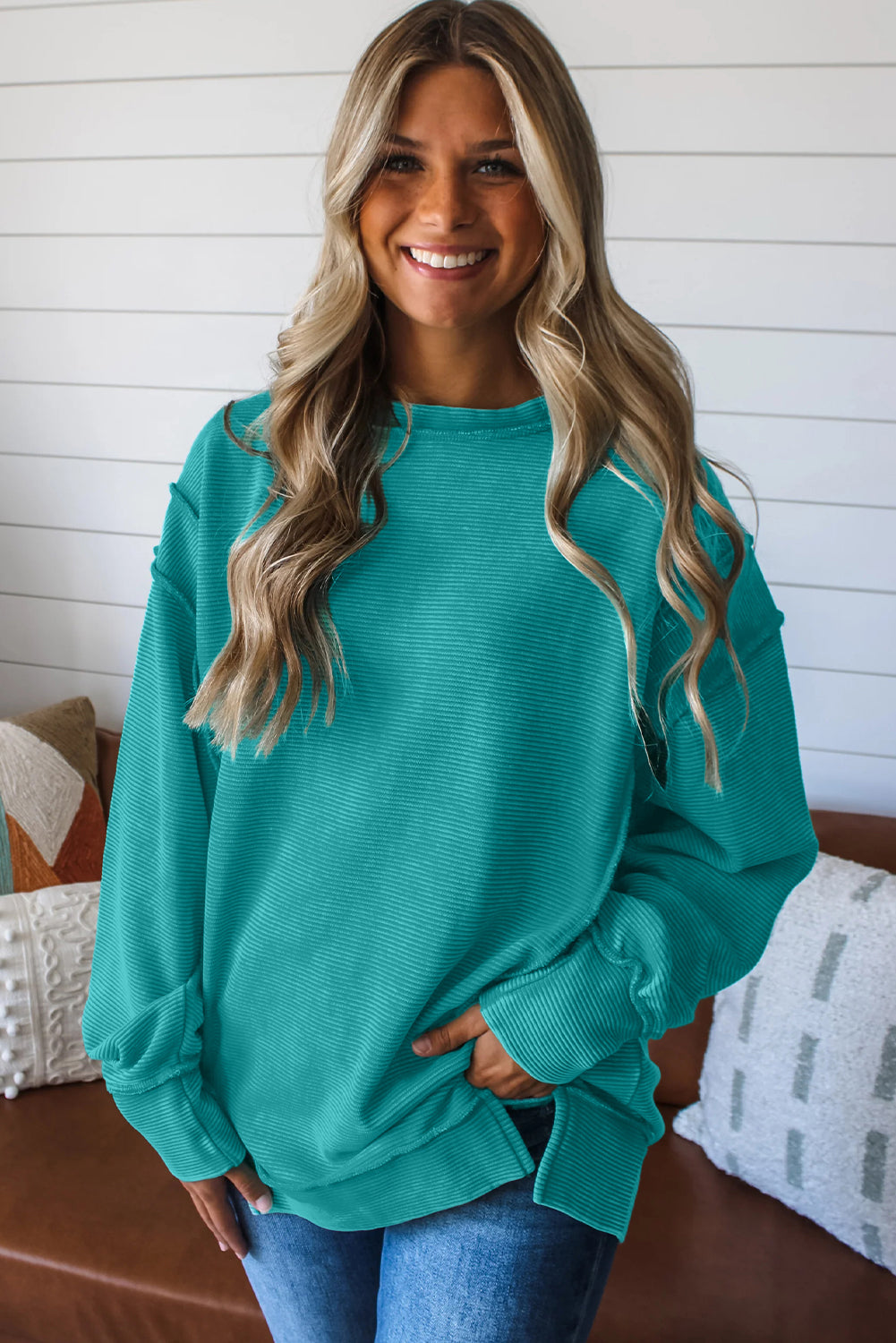 Mira Ribbed Pullover
