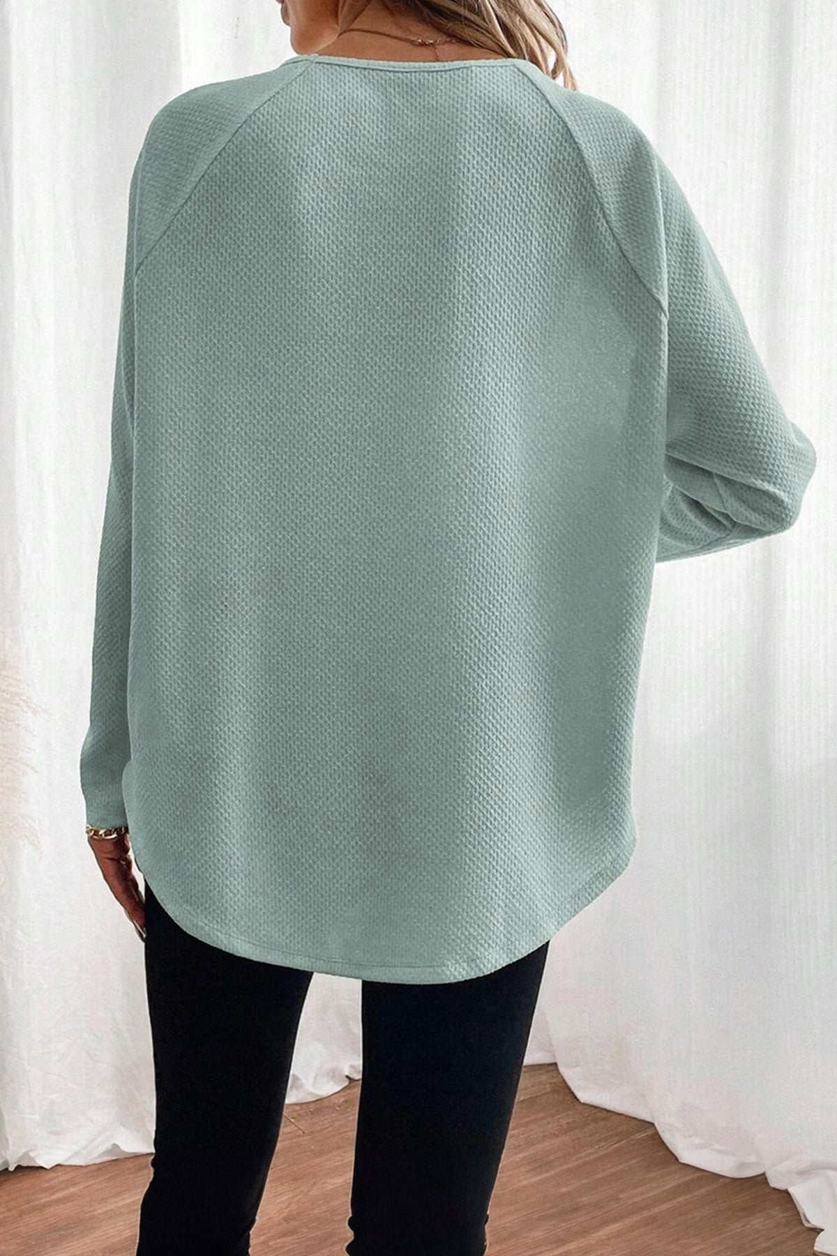 Jade Raglan Top
