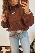 Camila Cable Sweater