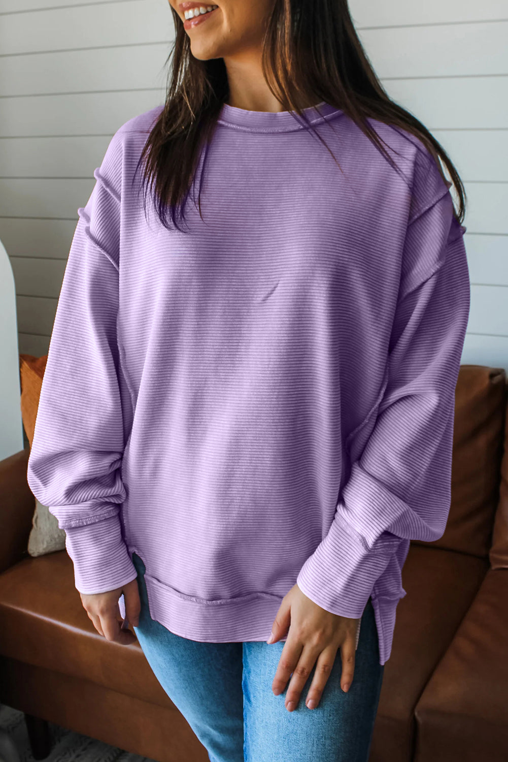 Mira Ribbed Pullover