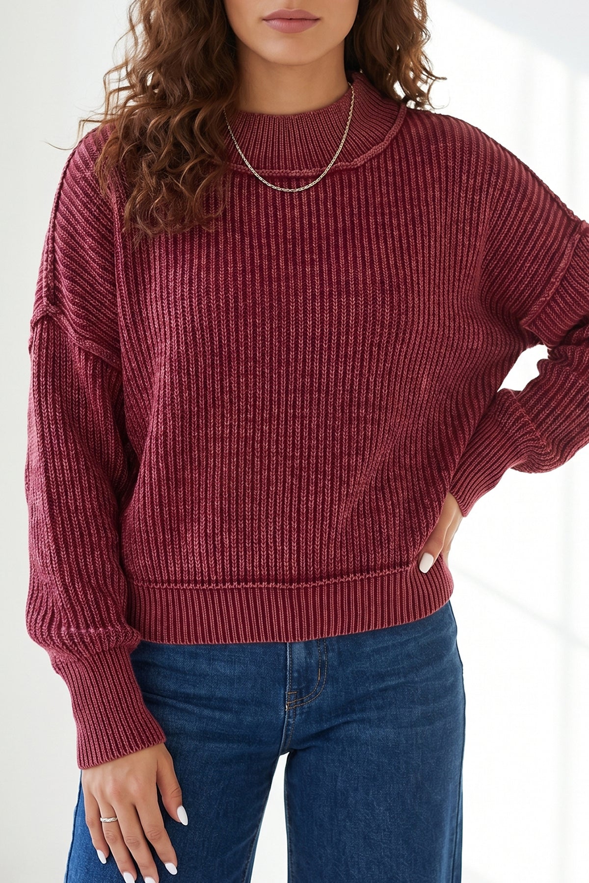 Dahlia Ribbed Sweater