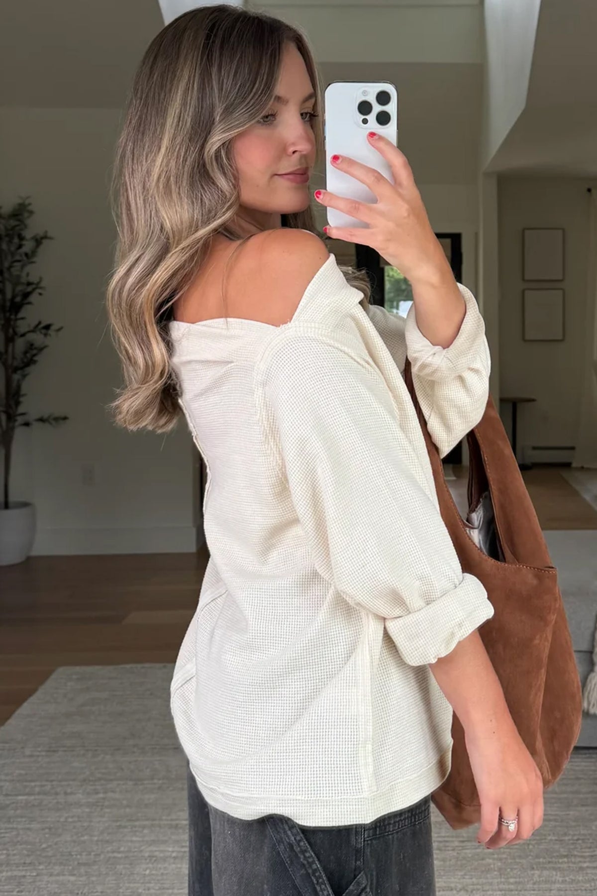 Aria Waffle Top