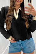 Farrah Scalloped Top