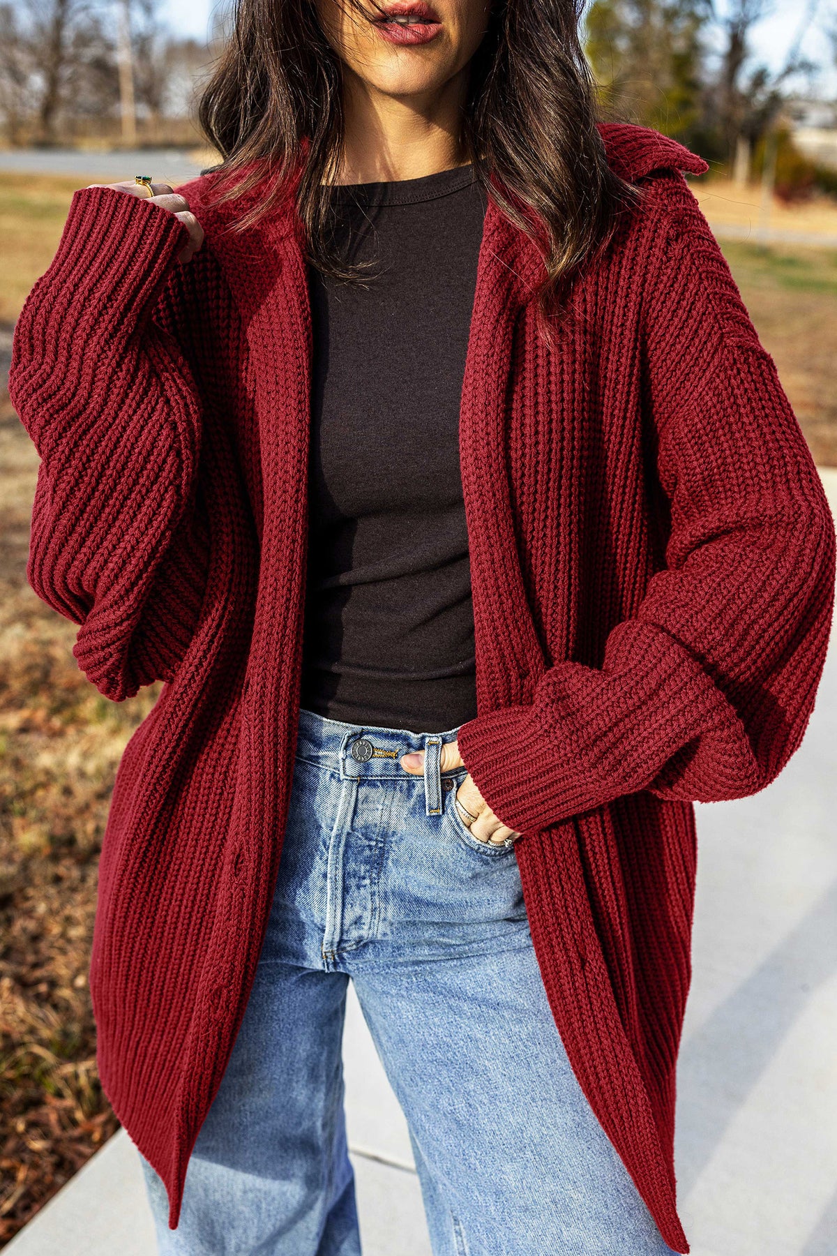 Monroe Button Cardigan
