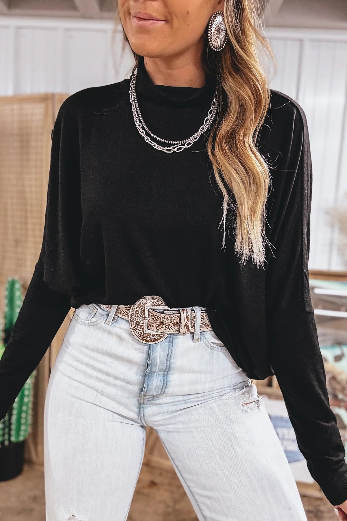Kira High-Neck Top